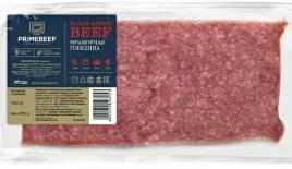 Фарш ЛАЙТ 80/20, 2 кг (ШТ) п/ф рублен., (Angus Ground Beef Light) ПраймБиф ЗАМ. (Д)