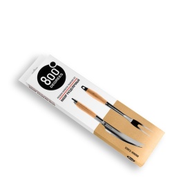 Набор разделочный вилка и нож Premium Line 800 Degress Barbecue Trancher Set