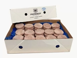 Котлета для бургера замороженная 160гр (Beef Classic Steak Burger) Праймбиф 