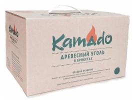 Угольные брикеты пресованные "Камадо" 10кг