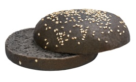 Булочка для гамбургера Черная 125мм 89гр