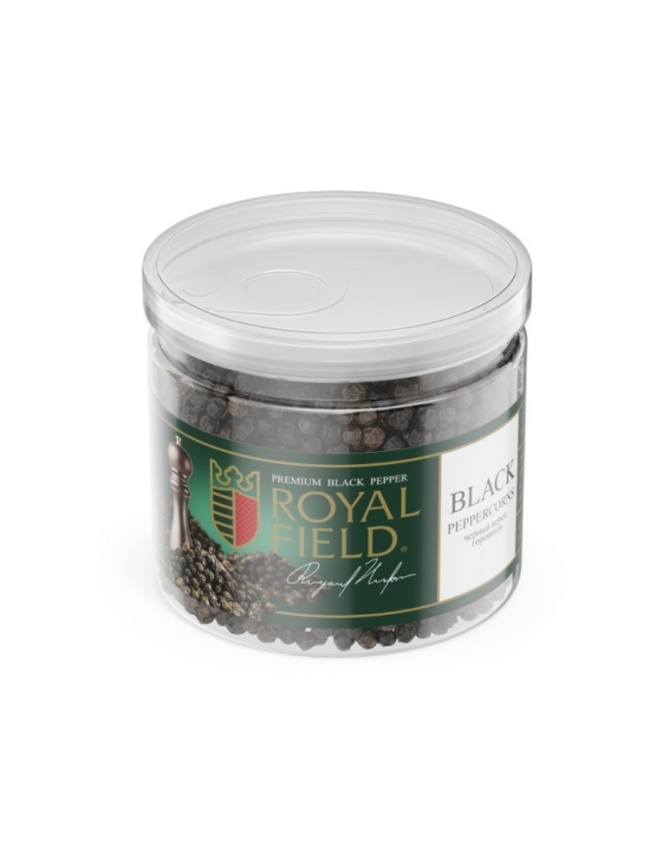 Перец чёрный горошком RoyalField 80 г фото 1