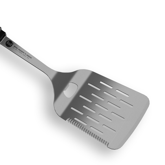 Лопатка для гриля с открывалкой Red Line 800 Degress Stainless Steel Spatula фото 2