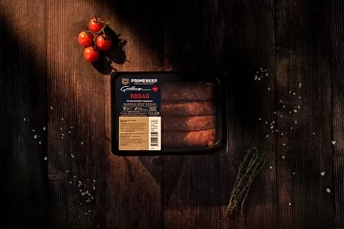 Кебаб из говядины из мрамор. говядины Праймбиф 400 гр ЗАМ фото 1