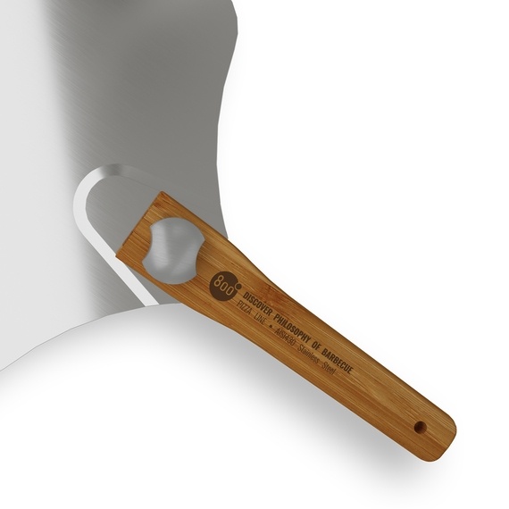 Лопатка для пиццы складная 800 Degress Rotatable Pizza Paddle фото 3