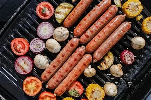 Колбаски для жарки "Мексиканские" Праймбиф  0,370кг ЗАМ. фото 5