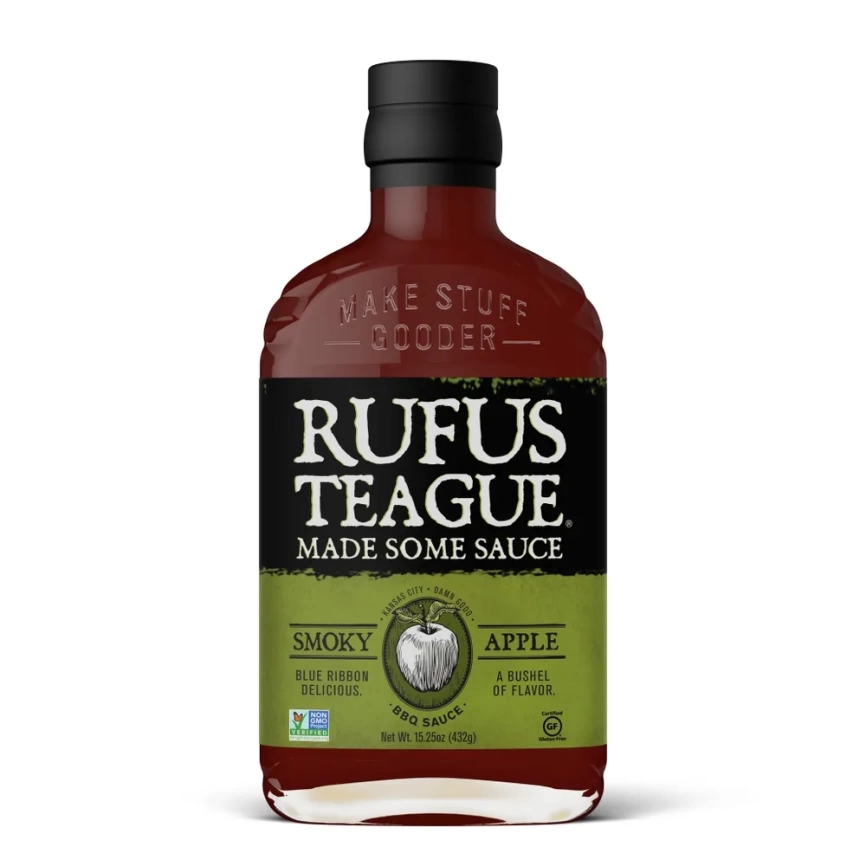 Соус томатный Rufus Teague "SMOKY APPLE" (Копченое яблоко) 432 гр стекло фото 1
