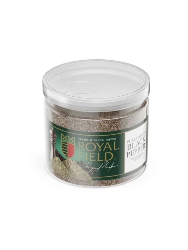 Перец чёрный молотый RoyalField 70 г Pet фото 1