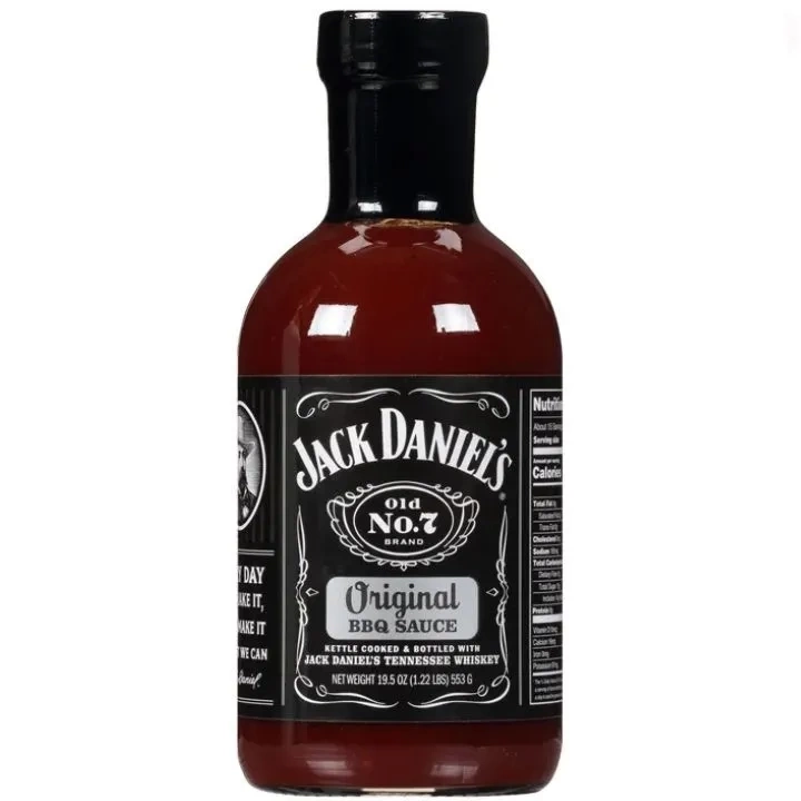 Соус "Jack Daniels Original BBQ Sauce (ориг. соус для барбекю) 553 гр стекло фото 1