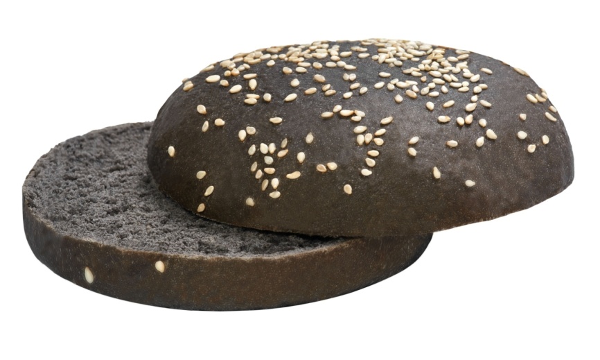 Булочка для гамбургера Черная 125мм 89гр фото 1